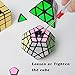 MOFANG FAMILY Set of 3 Speed Cube Pyraminx Megaminx 3D GEAR MAGIC Cube Puzzle Brainteaser Cube