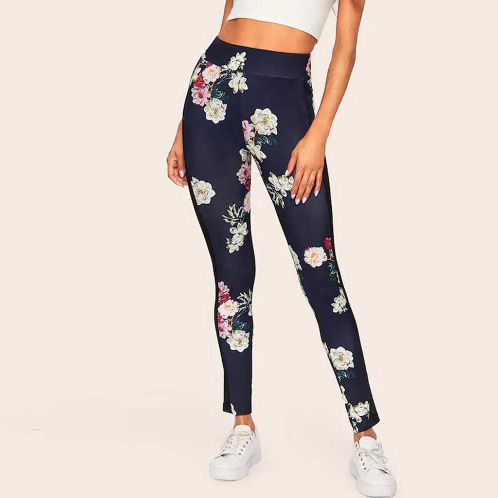 floral yoga tights