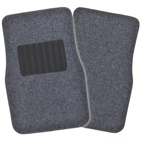 Motor Trend FatRug Carpet Floor Mats - Dark Ash Gray - Thick Robust Auto Gear for Your Car Truck or SUV