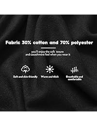 MaaMgic - Bufanda de cachemira suave para mujer