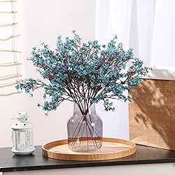 15 Pcs Artificial Flowers Fake Babys Breath Bouquet