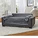 Enchanted Home Pet Skylar Dark Grey Sofa Dog Bedthumb 1
