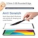 [2-Pack] EcoPestuGo Samsung Galaxy S8 Plus Screen Protector, Anti-Scratch, High Definition, Bubble Free, Anti-Fingerprint,Tempered Glass Screen Protector Compatible Samsung Galaxy S8 Plus [Black]
