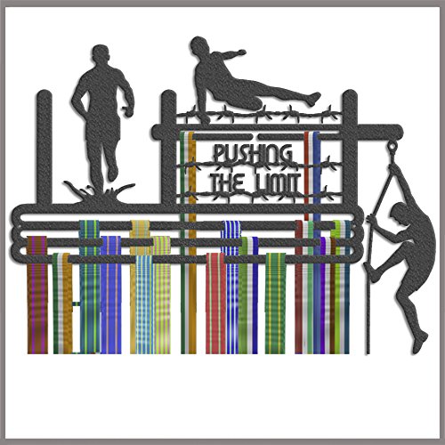 The Runners Wall Medal Hanger - Medal Holder – Medal Display – Running Gifts – Obstacle Race Medal Hanger