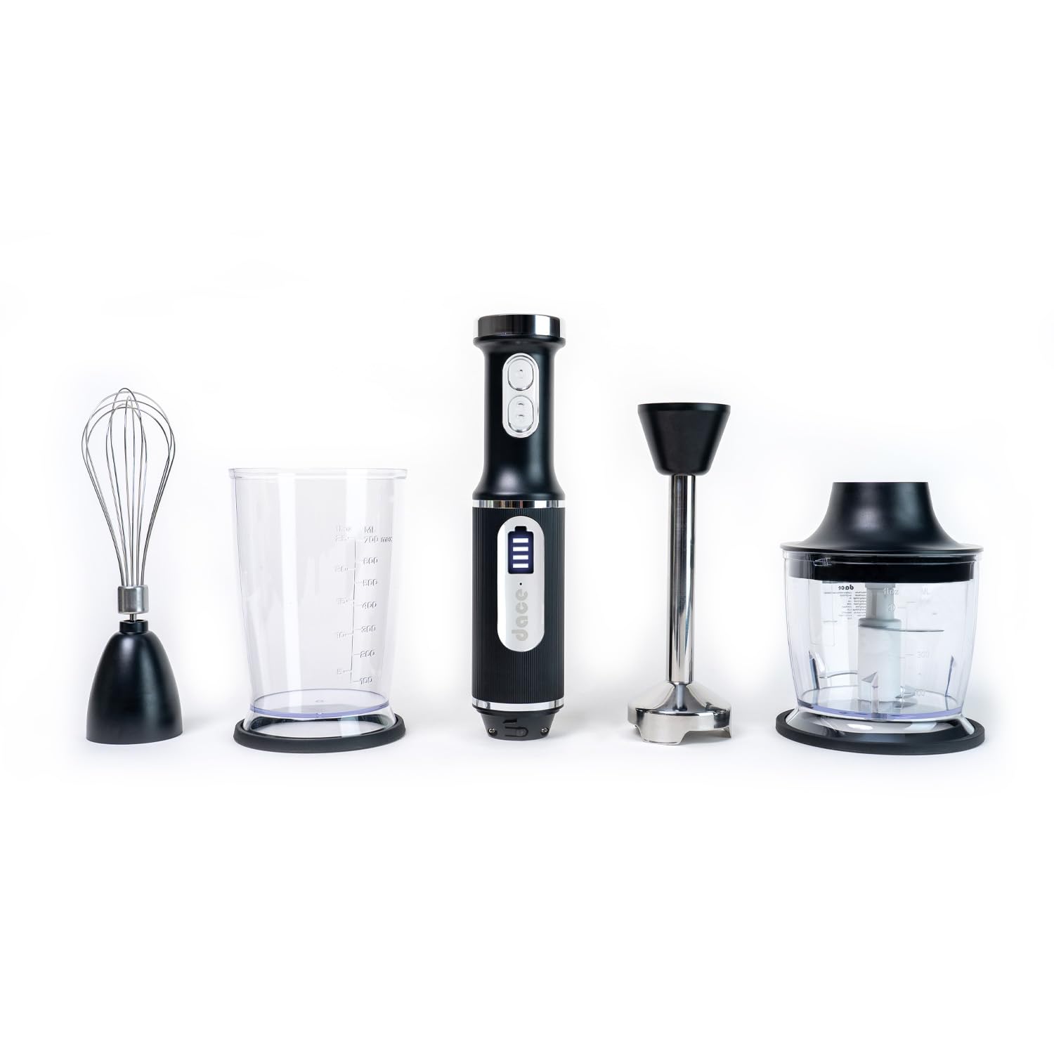 Photo 1 of dace DA-CSTICK-BK cordless immersion blender handheld with Long Battery Life USB Chargeable | Cordless Immersion Blender Handheld for Home, Outdoor | On-the-Go Blending