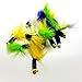 RAH Crappie Jigs (10 & 20 Packs) Assorted Colors - Lead Head Hook With Marabou & Chenille For Bass Pike Walleye Fishing Jig With Feather - Fishing Hard Lure Accessory - Ice Fishing Jigs