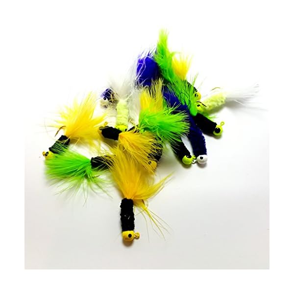 RAH-Crappie-Jigs-10-20-Packs-Assorted-Colors-Lead-Head-Hook-With-Marabou-Chenille-For-Bass-Pike-Walleye-Fishing-Jig-With-Feather-Fishing-Hard-Lure-Accessory-Ice-Fishing-Jigs RAH-Crappie-Jigs-10-20-Packs-Assorted-Colors-Lead-Head-Hook-With-Marabou-Chenille-For-Bass-Pike-Walleye-Fishing-Jig-With-Feather-Fishing-Hard-Lure-Accessory-Ice-Fishing-Jigs