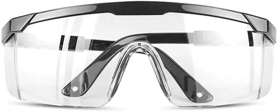 Safety glasses Industrial Goggles with Anti-fog Lens, Clear Safety glasses with Anti-Scratch UV400 protection Lens Goggles Eyeglasses - - 