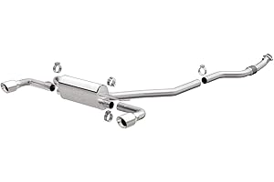MAGNAFLOW EXHAUST PRODUCTS MagnaFlow Performance Exhaust System 16645: Cat-Back, Street Series, For 2007-2009 Pontiac Solstice