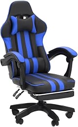 bigzzia Gaming Chair Office Desk Chair Ergonomic Reclining with Cushion view 4