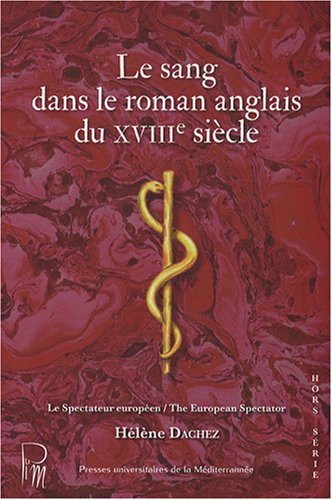 Le  sang dans le roman anglais du XVIIIe siècle