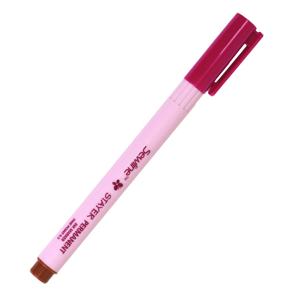 Sewline Stayer Permanent Marker Brown
