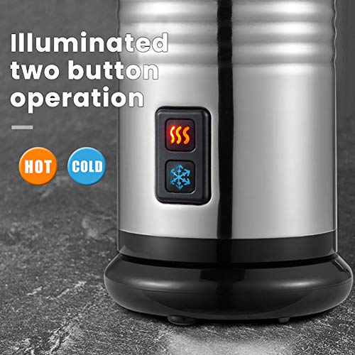 XIAOFEI Elektrisch Flüssigkeit Heizung Milchaufschäumer Heiß Oder Kalt Milch Funktionalität Zum Sicher Operation… – Bild 8