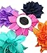 PET SHOW Dog Charms Flower Collar Embellishment Accessories For Cat Puppy Collars Dogs Bowtie Grooming Pack of 8