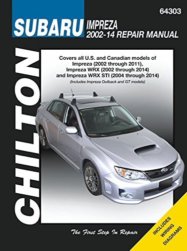 2002 Subaru Impreza Wrx Service Manual