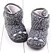 Elevin(TM)Toddler Infant Boy Girl Snow Warm Boots Soft Sole Prewalker Crib Shoes (0~6 Month)