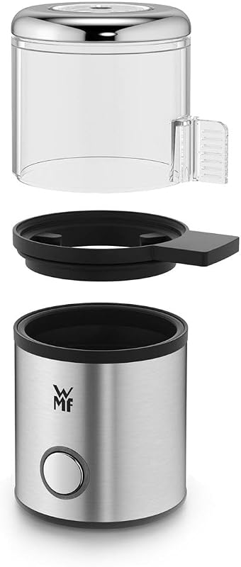 Kitchenminis - 1 Egg Cooker 55 W Egg Cooker, com Tritan sem BPA, inclui copo de ovos, contador de água e acabamentos em aço inoxidável de chroman, luz LED