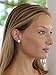 Mariell Rose Gold CZ Crystal Wedding Clip On Stud Earring for Brides, Bridesmaids, Prom, Birthday Gift