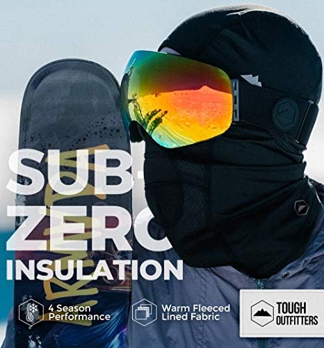 Breathable ski balaclava mask for snowboarding in winter, priced $16.95 - $18.95.