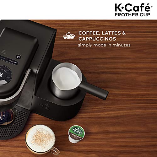 image for Keurig K-Café Milk Frother, Works with all Dairy and Non-Dairy Milk, 
