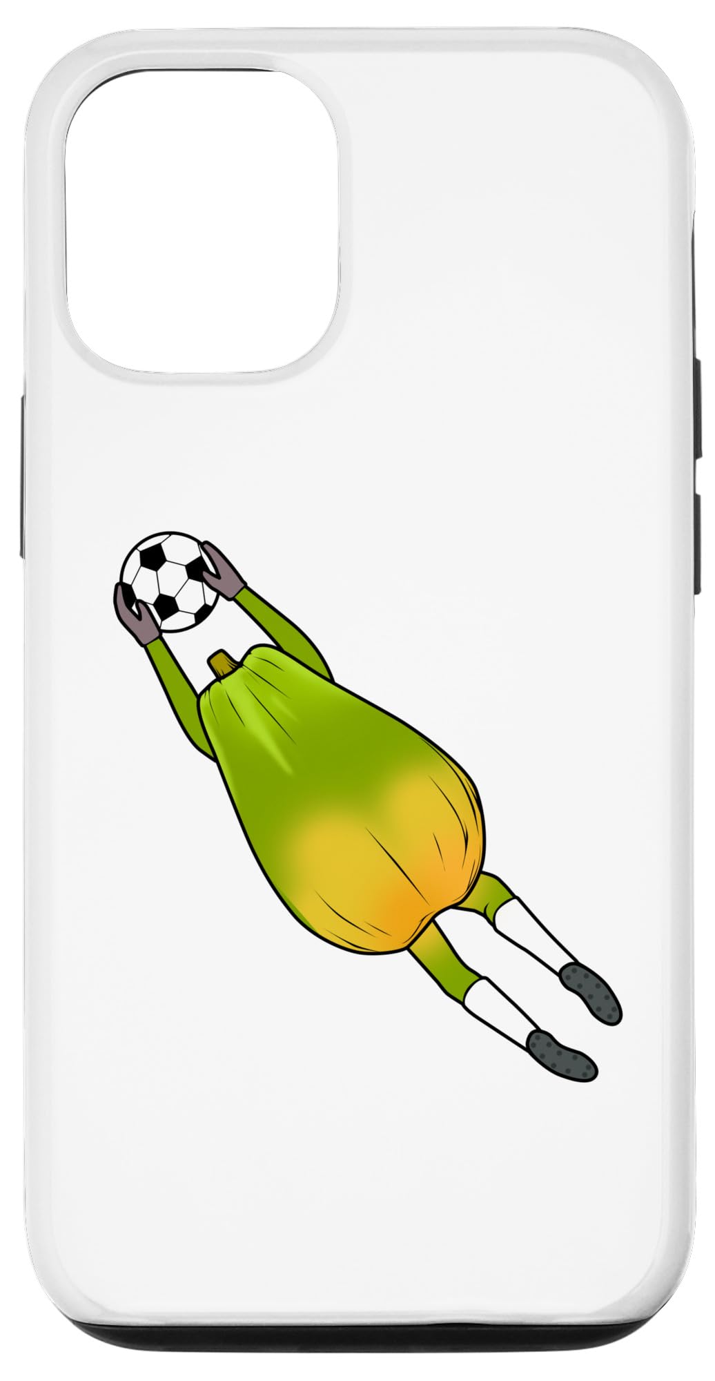 iPhone 15 Papaya Soccer Player Ball Sports Hobby Case