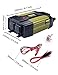 (ETL Approved) ERAYAK 300W Car Power Inverter with Dual US Outlets and 2.1A USB Ports for Laptops,DVD player,Cell Phones,Tablets-8125U