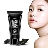 Shouhengda Blackhead Remover Skin Care Cream Deep Clean Purifying Peel Black Mud Face Mask