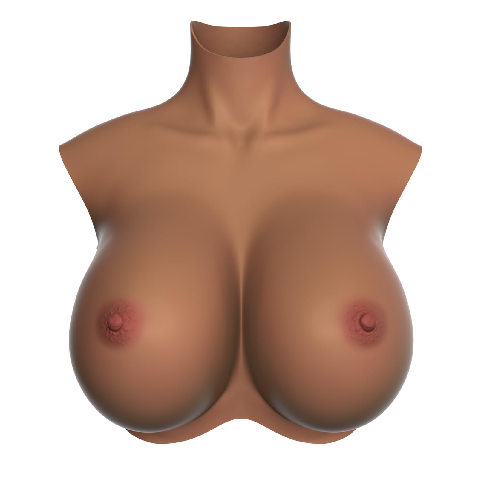 Photo 1 of Zilasegy Plus Size Silicone Breasts Forms,Fake Breastplate H Cup Fake Boobs for Crossdressers Transgender Drag Queen Cosplay