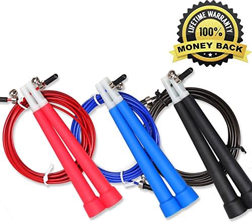 Jump Rope Adjustable for Fitness Boxing Double Unders Workout Exercise