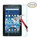 [2 Pack] Fire 7 / Fire 7 2015 Tempered Glass Screen Protector, Asstar High Definition (HD) Touch Screen 0.3mm 2.5D for Amazon Fire Tablet (7 inch Display, 2015 Release Only)