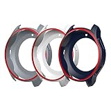 Awinner Case for Gear S3 Frontier SM-R760, Shock-Proof and Shatter-Resistant Protective Band Cover Case for Samsung Gear S3 Frontier SM-R760 Smartwatch (White,Gray,Blue)