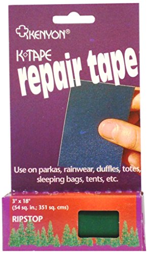 Kenyon Ripstop Pressure Sensitive Repair Tape, Forest Green