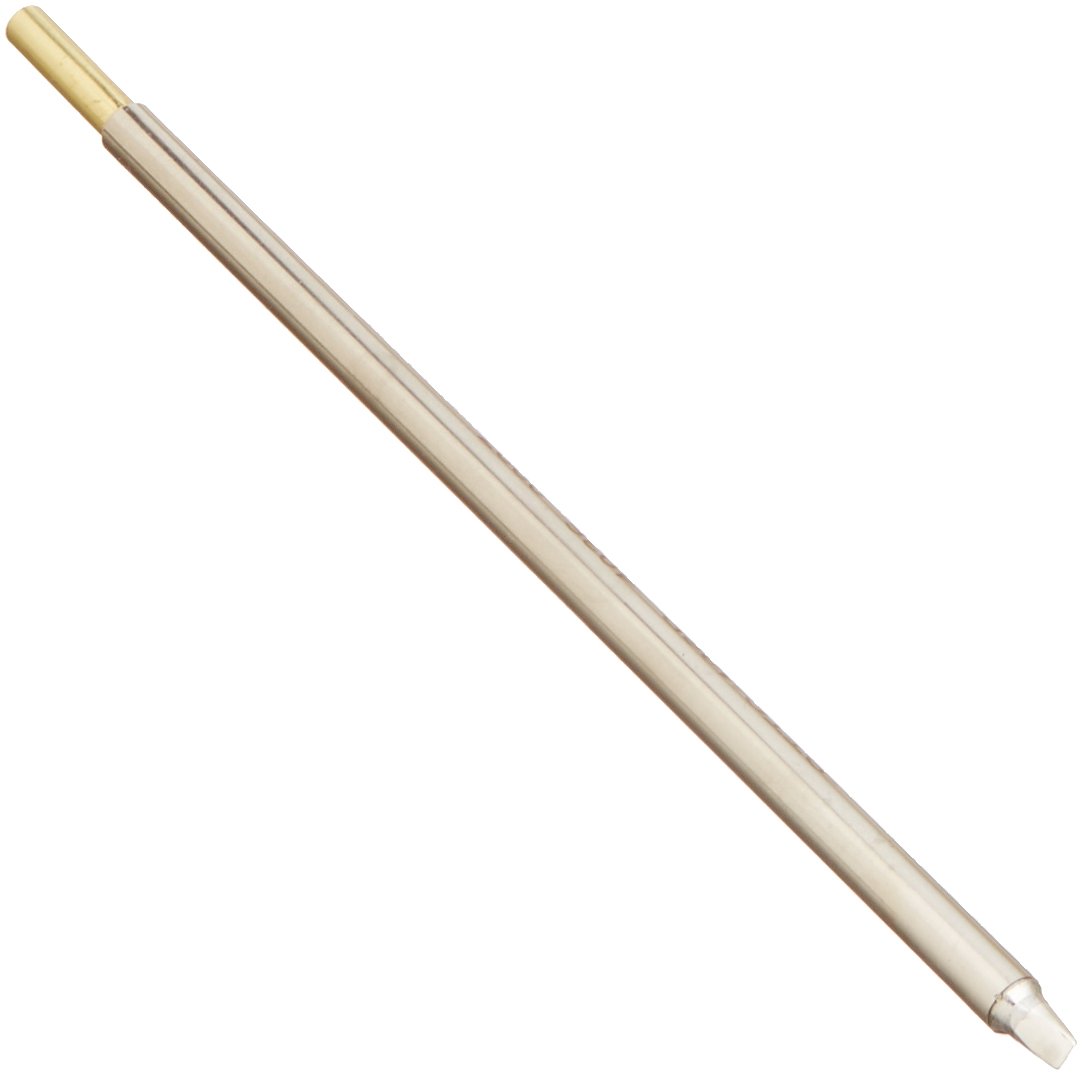 Photo 1 of Metcal STTC-136P STTC Series Soldering Cartridge for Most Standard Applications, 775°F Maximum Tip Temperature, Chisel 30°, Optimized Geometry for Best Thermal Performance, 2.5mm Tip Size, 6.0mm Tip Length