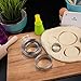 Biends Round Cookie Cutters Stainless Steel -Premium Set 11 pcs Metal Circle Pastry Cut