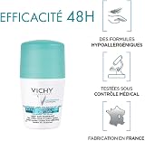 Vichy 48H Anti-Transpirant Spots Deodorant Roll-On Unisex 100ml Skin Care view 3