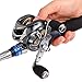 Low Profile Baitcasting Fishing Reels, 12 Stainless Steel Bearings, 18LB Super Drag, Magnetic Tuned Dual Brakes Baitcast Reel for Bass, Crappies, Perch, Trout, Walleyes and More