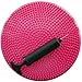AppleRound Inflated Wobble Cushion with Hand Pump, Air Stability Board (Extra Thick), Core Balance Disc for Adults, Sensory Wiggle Seat for Kids, Flexible Seating for All Age, 13.5in / 34cm Diameter