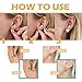 Earring Lifters - 3 Pairs of Adjustable Hypoallergenic Earring Lifts - Safety Locking Stud Earring Backs As Seen on TV