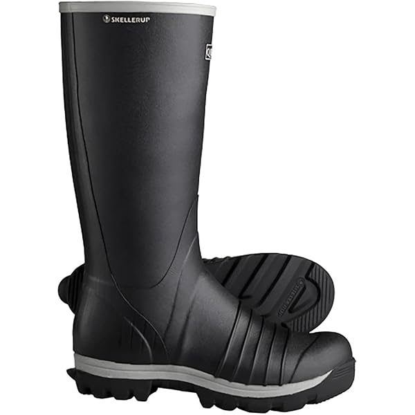 Skellerup Men\'s Boots Quatro Safety 12182 Wellingt Skellerup Quatro Insulated Knee Wellington Boots | ArdMoor main image 4