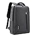 Slim Laptop Backpack, Anti Theft Durable Travel Business Backpack, Water Resistant College School Computer Bag for Women and Men, Lightweight Student Daypack Fits 15.6 Inch Laptop & Notebook