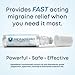 Migraguard Migraine Relief Roller Stick | Headache Relief Roll On, 10ml | Extra Strength & Fast Acting Essential Oil Blend | Made in The USA | for Migraines, Tension & Sinus Head Pain Reliever