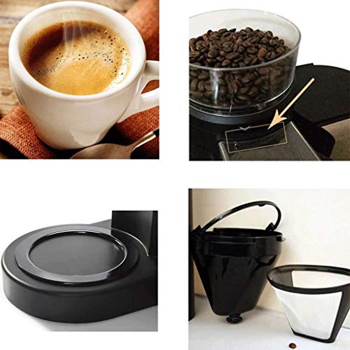 LCSD-Kaffeemaschinen Amerikanische Kaffeemaschine, Pumpkaffeemaschine, Kaffeevollautomat, Bohnenpulver, 295mm & Times… – Bild 4