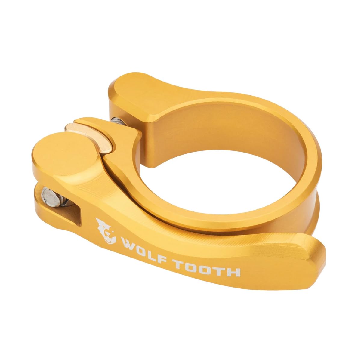 Wolf Tooth QR Quick Release Seatpost Clamp - 38.6mm, Gold