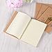 NUOLUX Brown Paper Notebook Cute Journals Traveler's Kraft Paper Notebook Bulk 64K, 24Pcs (Cactus Series)