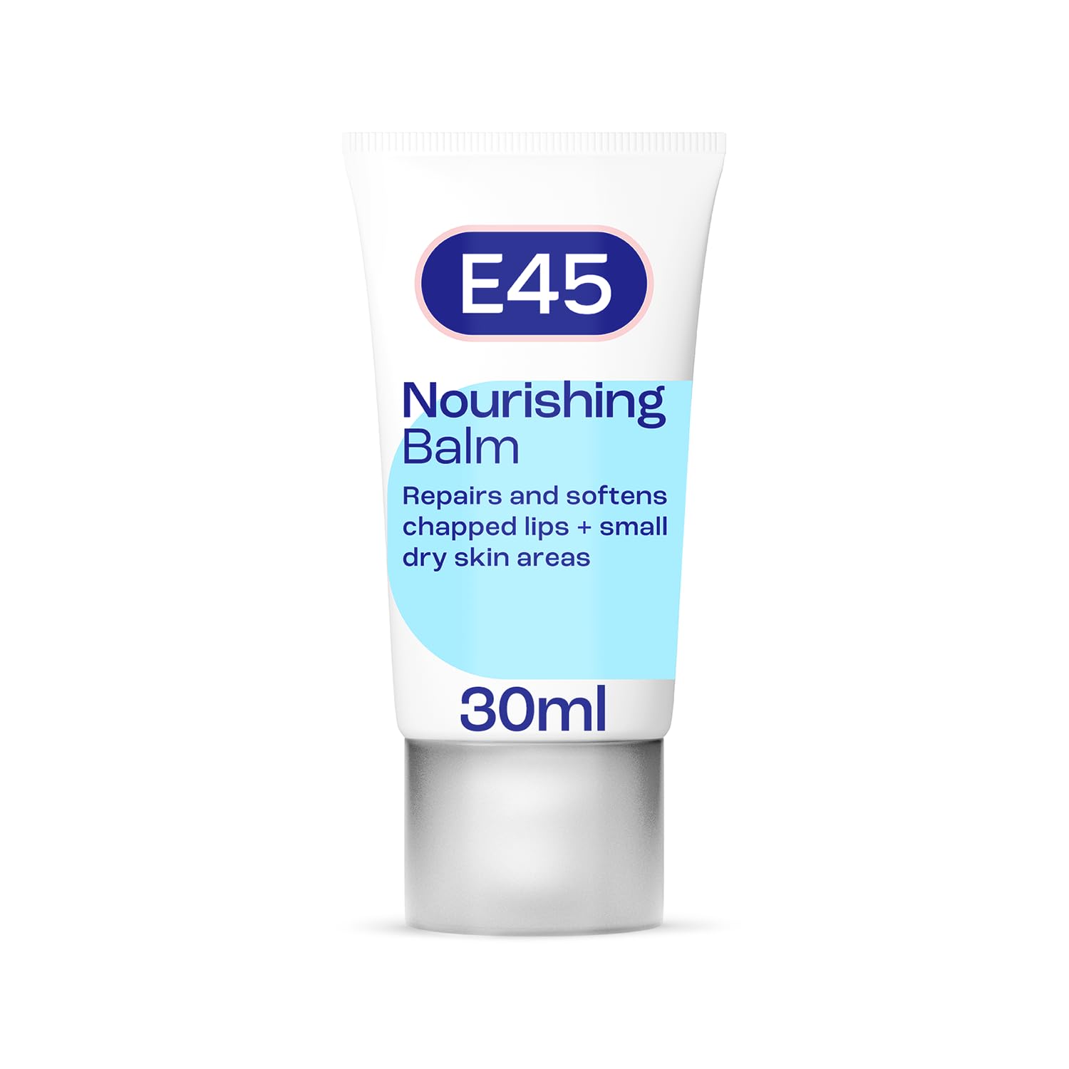 E45 Lips & Dry Skin Lip Balm - Moisturising Natural Lip Balm for Dry & Cracked Lips and Skin - Hydrating and Nourishing Lips Balm with Vitamin E - E45 Cream Lipbalm for Chapped Lips - 30ml