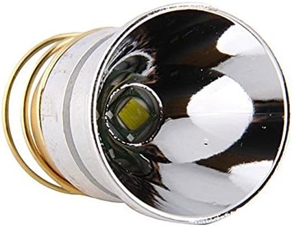 WMlife Flashlight Bulb LED 900 lumens Smooth reflector T6 Single Mode 3.0-18V Drop-in - P60 design: Ultrafire,Surefire, Hugsby , C2 G2 Z2 9P G3 S3 D2 Ultrafire 501B 502B (T6, Bulb)