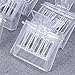 VORCOOL 5pcs Beekeeping Queen Bee Cage Catcher Clips - Transparent Plastic