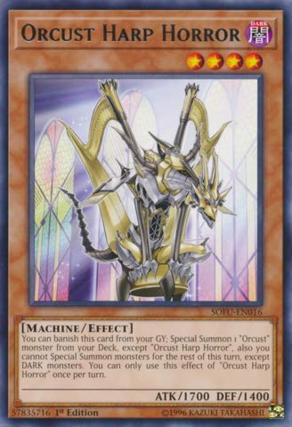 Yu-Gi-Oh! - Orphegel Diver - SOFU-EN016 - Soul Fusion - 1st Edition - Rare