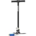 SMACO High Pressure Hand Pump, Air Rifle Filling Stirrup Pump 30Mpa/4500Psi Stainless Steel Hand Air Pump for Paintball,PCP, Scuba Tank