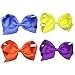 Shemay Grosgrain Ribbon Boutique Big Hair Bows Alligator Clips for Baby Girls Toddlers Teens Women Kids Barrettes 20pcs